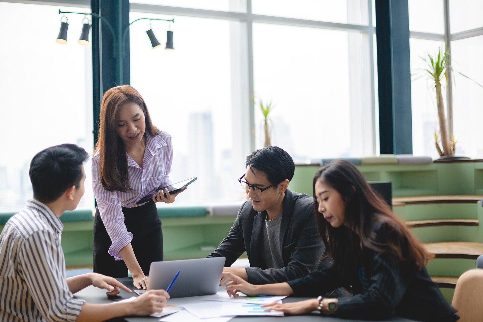 team planning brand storytelling